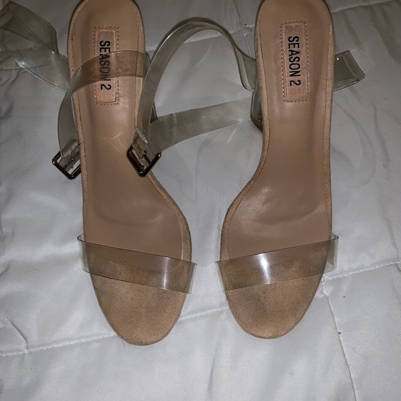 Yeezy Shoes - Yeezy Season 2 Clear Heels 👠